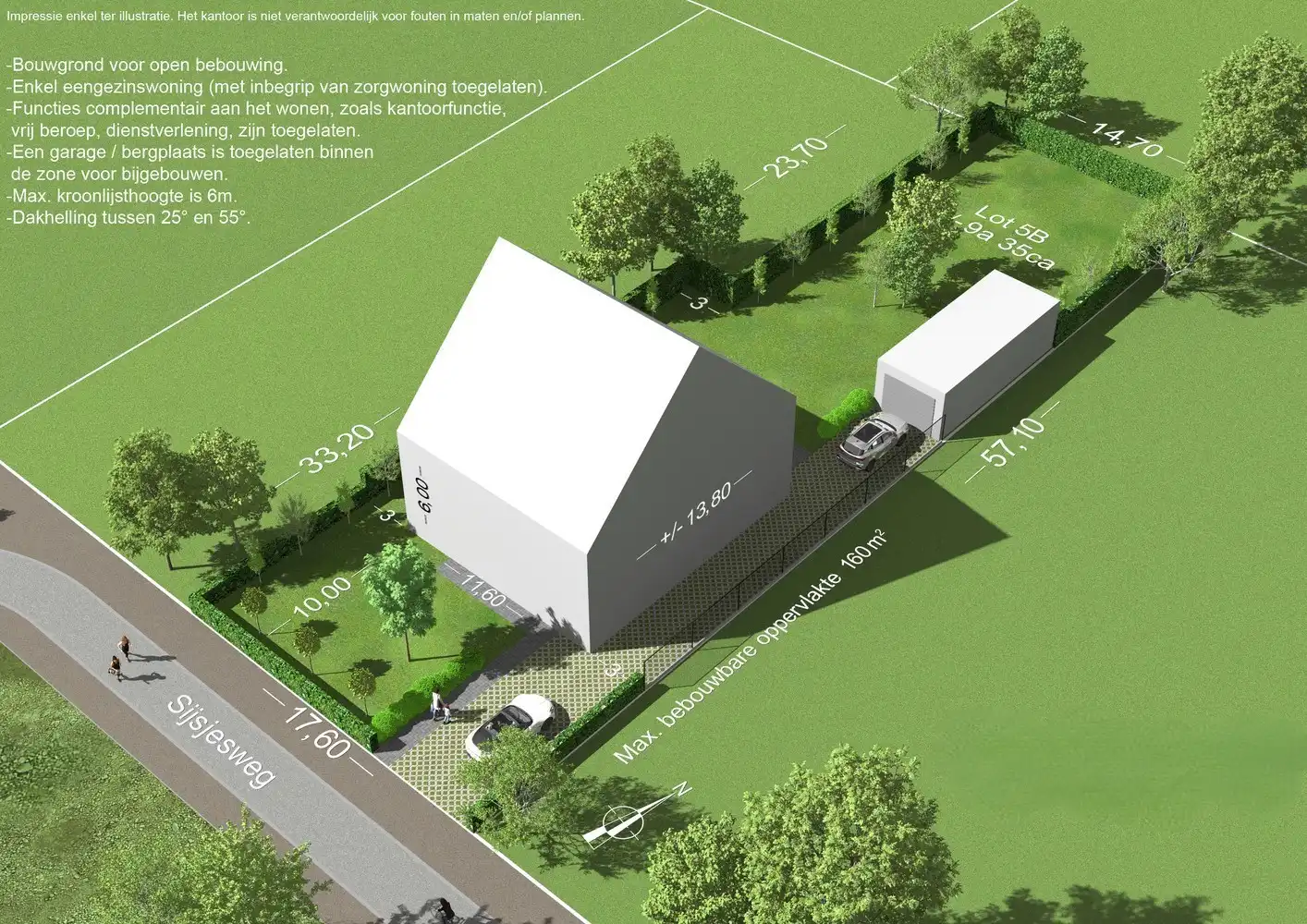 Grond te koop Sijsjesweg 6 - 3140 Keerbergen