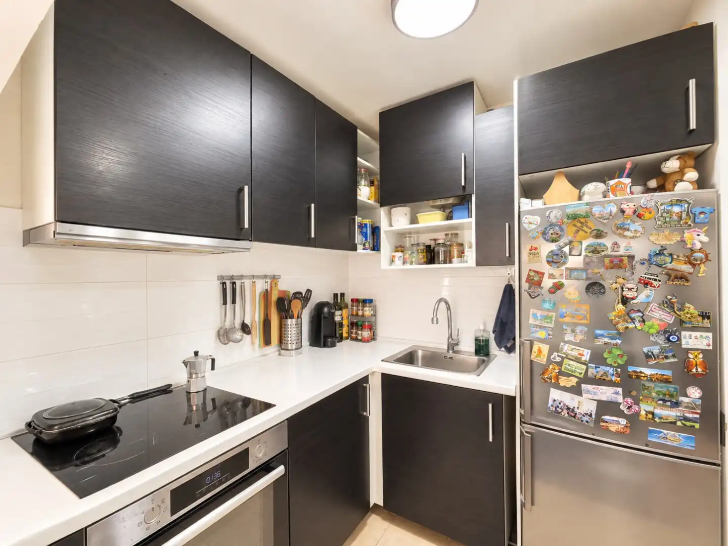 Appartement met één slaapkamer en vrij uitzicht op zee in San Eugenio, Adeje.  foto 6
