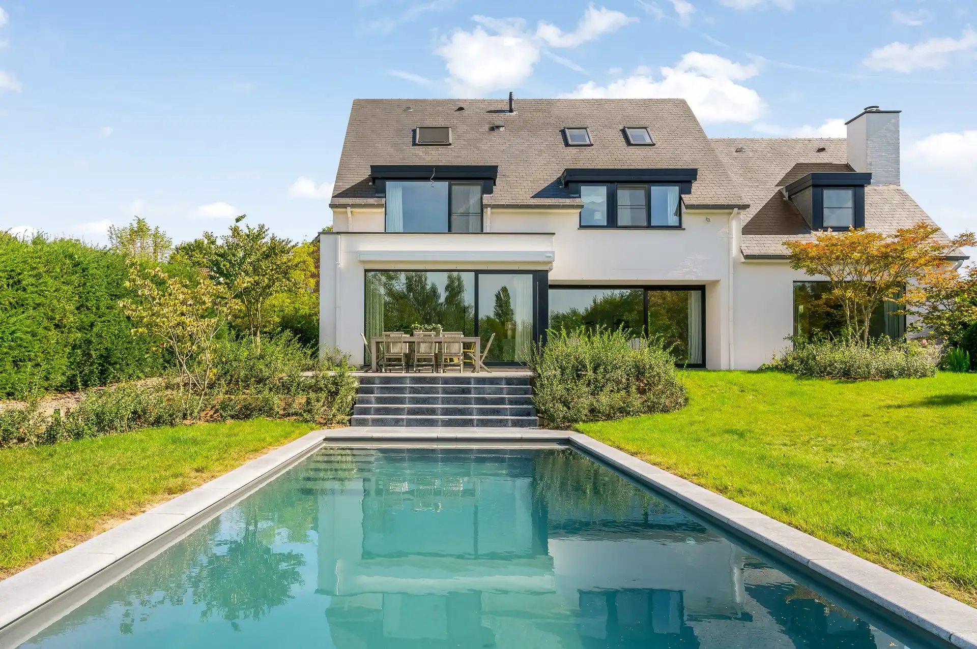 High-end villa en bouwgrond te Blanden foto {{pictureIndex}}
