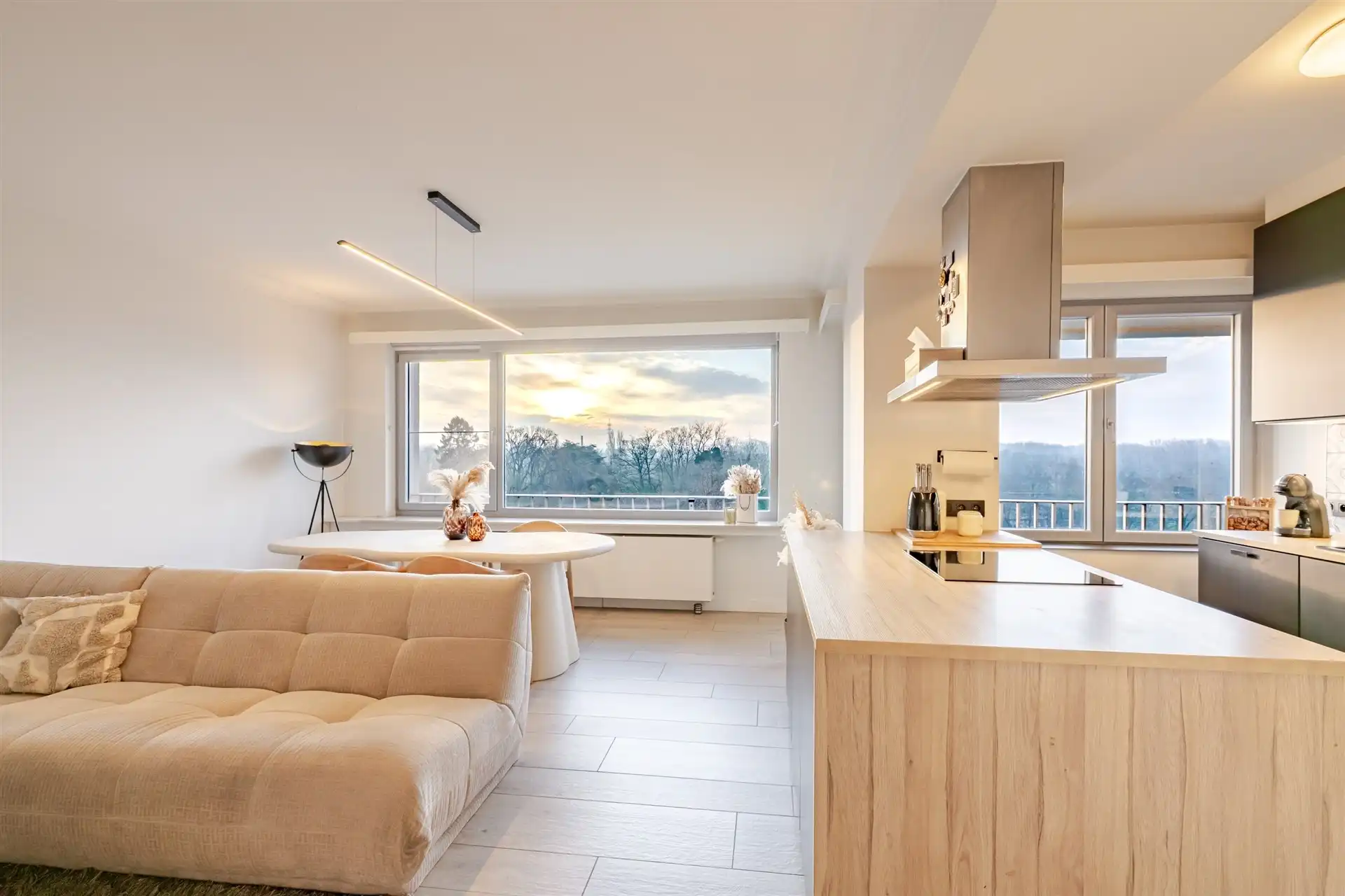 Prachtig appartement met panoramisch zicht op het stadspark van Aalst foto 4
