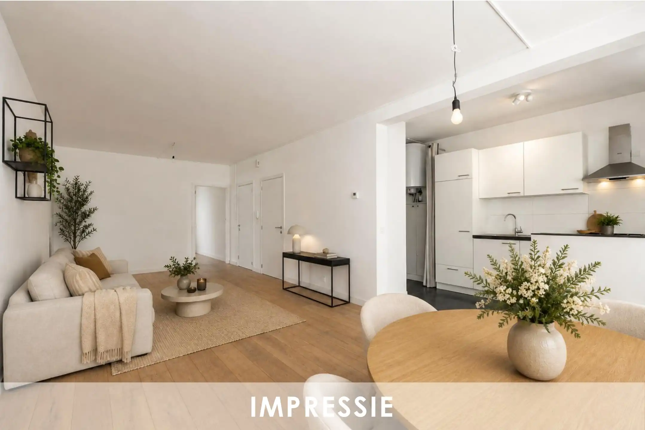 Gerenoveerd 1-slpkappartement met terras in hartje Beveren foto 2