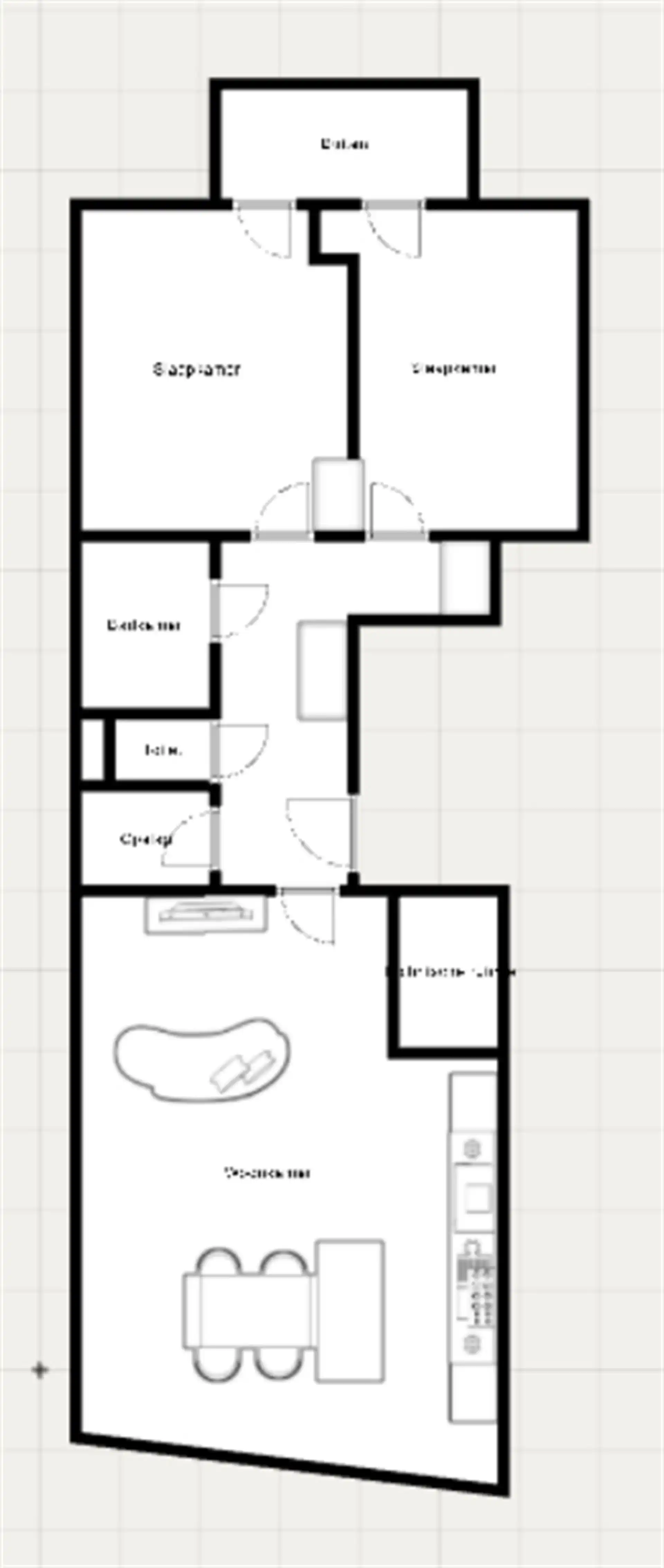 Appartement op de 5de verdieping nabij station. foto 5