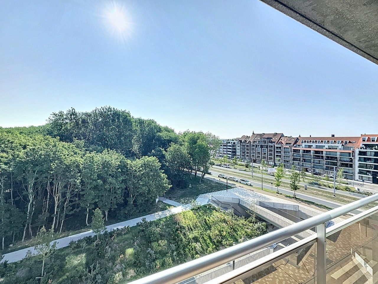 Magnifiek gelegen appartement met fantastisch zicht op zee en het Dir. Willemspark foto 2