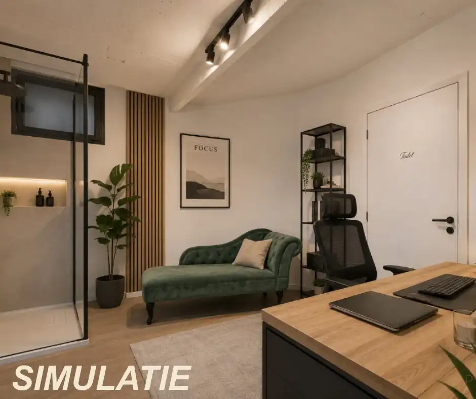 Gelijkvloers appartement met tuin, garage én bijgebouw! foto 24