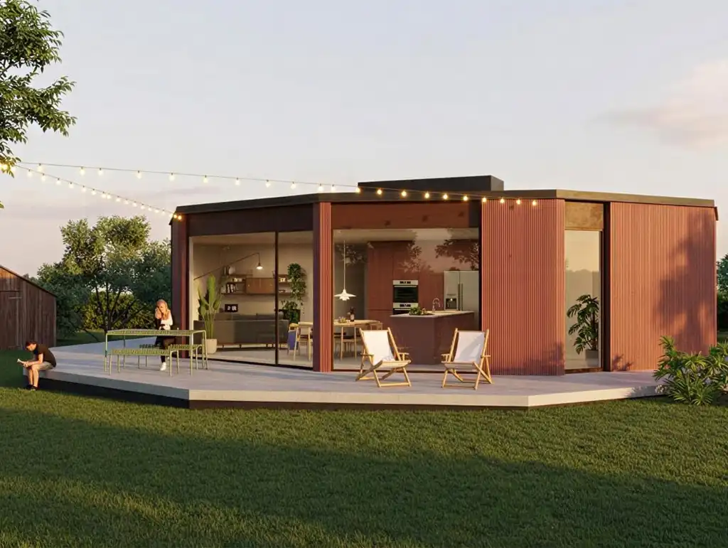 Bachte-Maria-Leerne - Bouwgrond met bouwvergunning op een perceel van 824 m2. foto 2