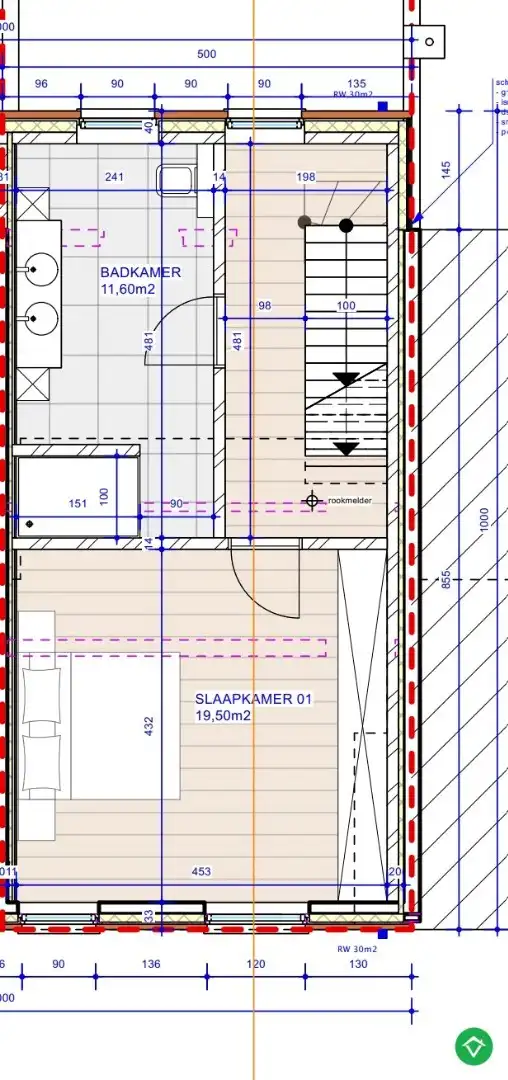 Centraal gelegen nieuwbouwwoning met 3 slaapkamers, tuin en overdekte autostaanplaats foto 19