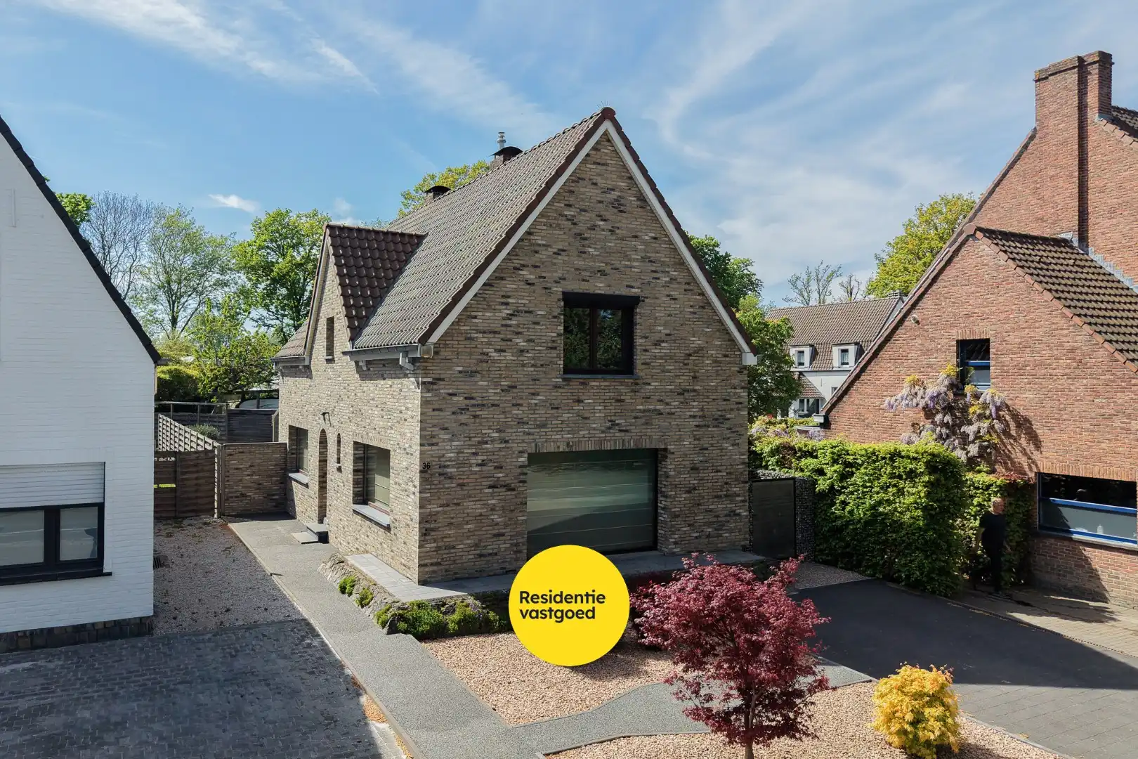 Hoofdfoto van de publicatie: Open bebouwing met zonnige tuin in Sint-Michiels
