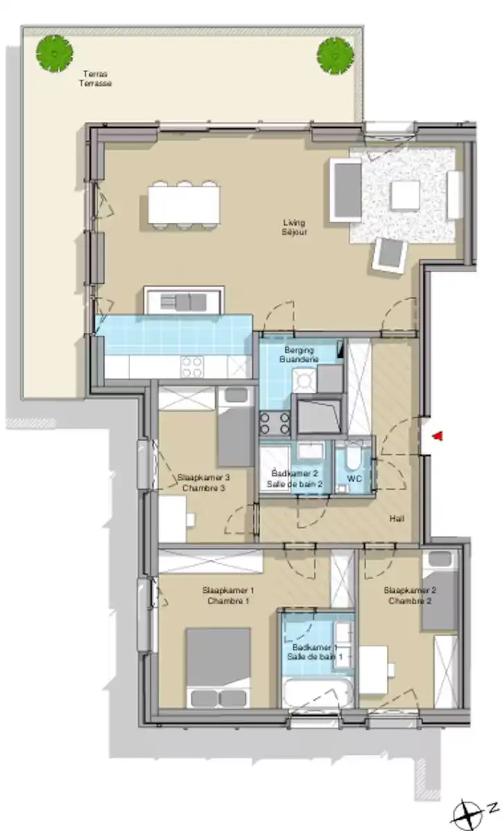 Volledig afgewerkt nieuwbouwappartement te koop! foto 17