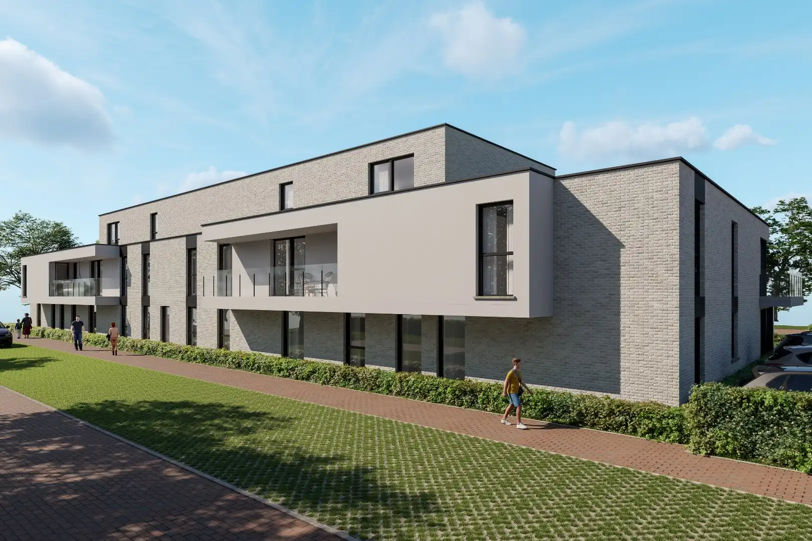 PROJECT DE DRIESKENS - KNAP WOONPROJECT MET 1-2 OF 3 SLAAPKAMER APPARTEMENTEN foto 20