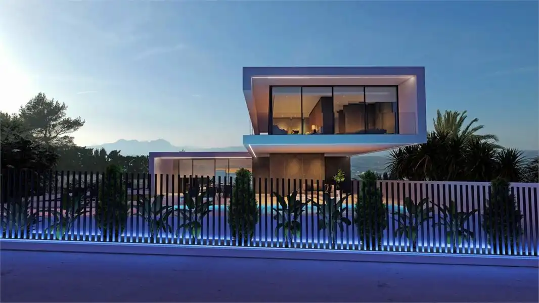 NIEUW GEBOUWDE LUXE VILLA IN MORAIRA foto 13