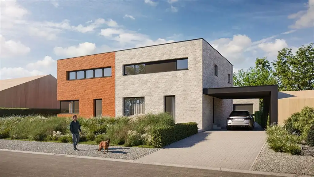 Stijlvolle nieuwbouwwoning met moderne architectuur foto 28