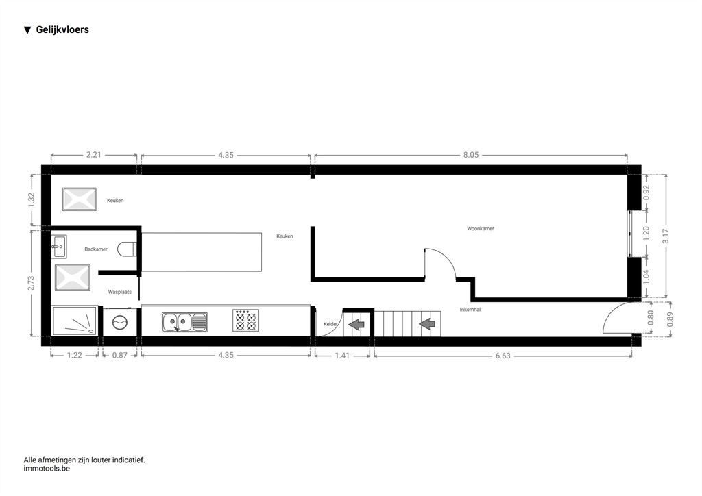 Ruime charmante woning met 5 slaapkamers en 2 badkamers  foto 8