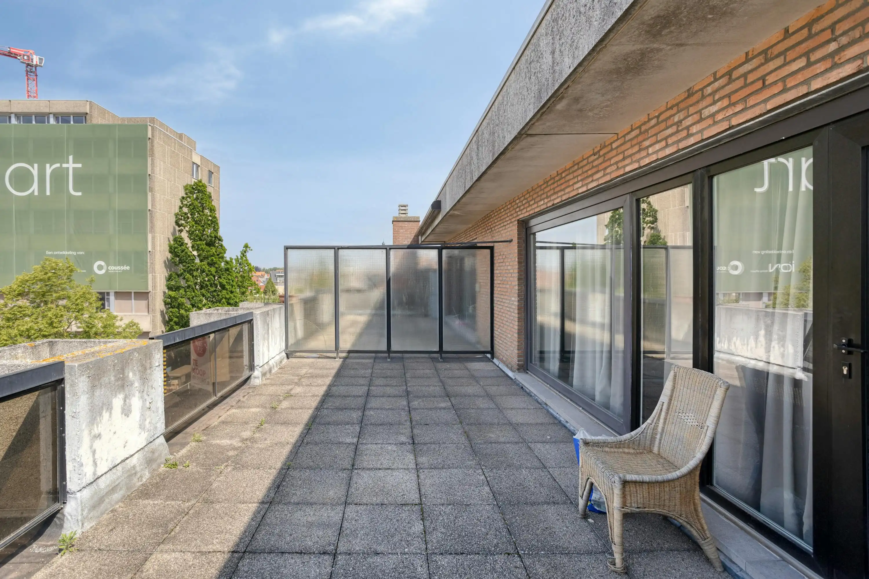 Appartement met prachtig terras te koop in centrum Roeselare foto 8
