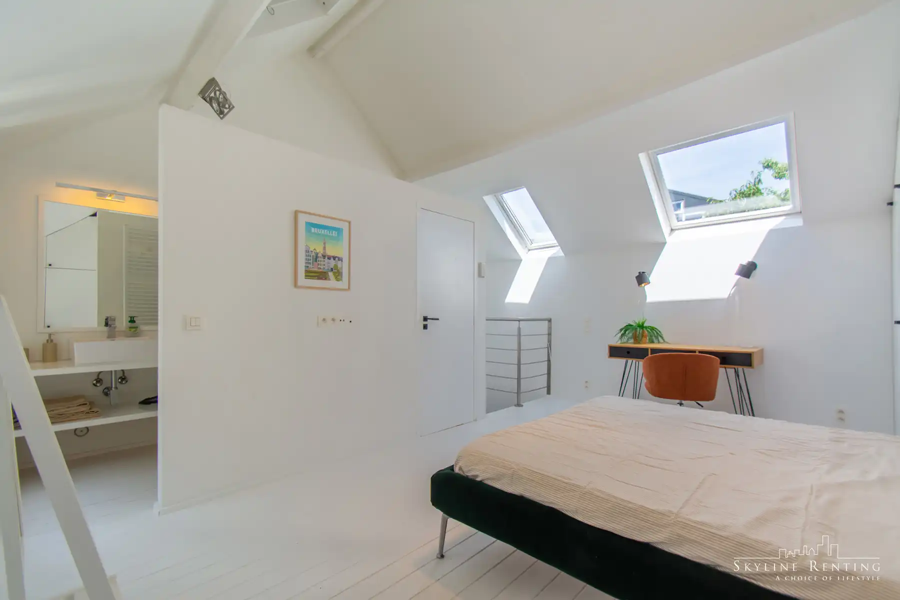 Gemeubeld duplex huis met tuin & privézwembad in Elsene foto 17