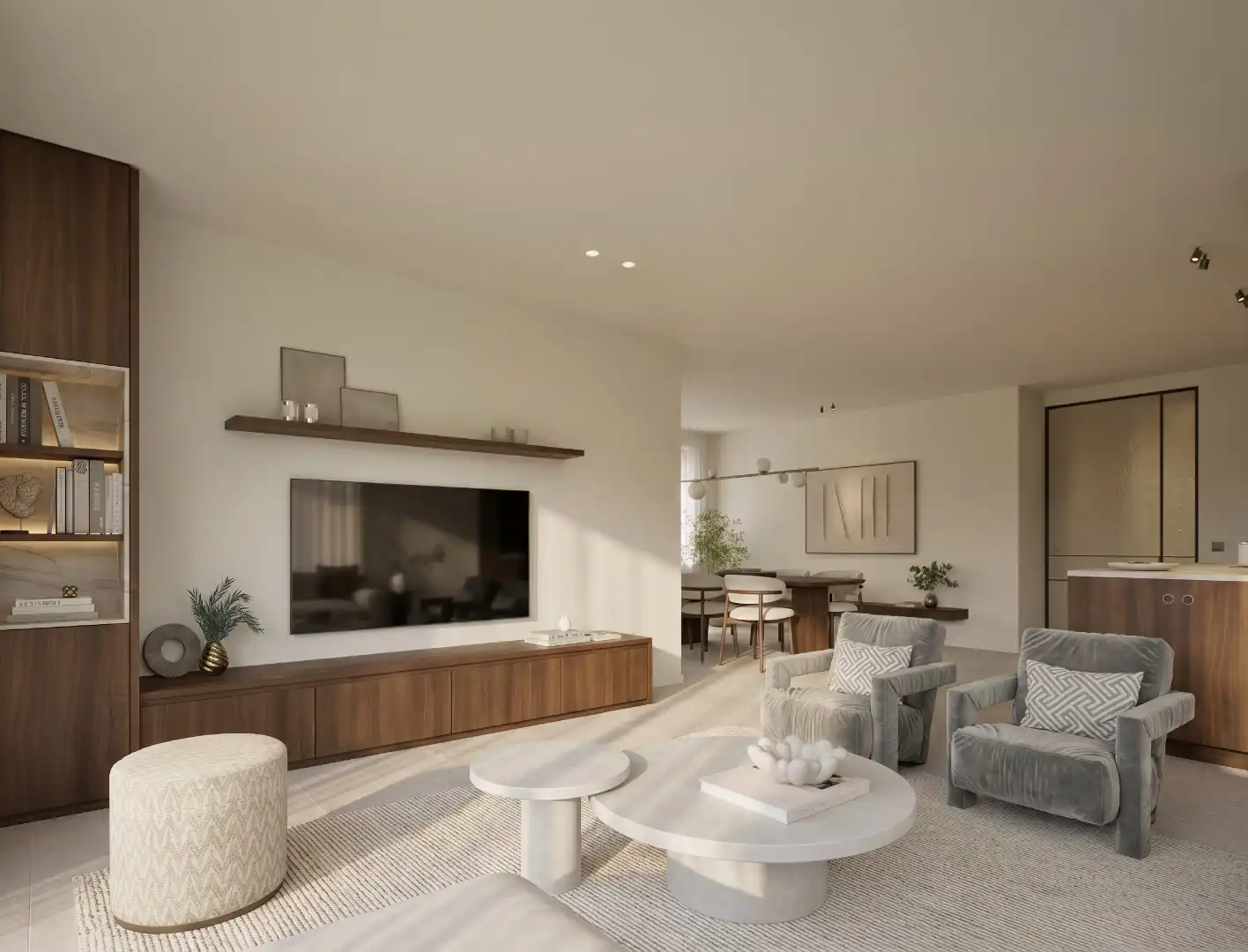 Schitterend gelijkvloers nieuwbouw villa-appartement met tuin! foto 7