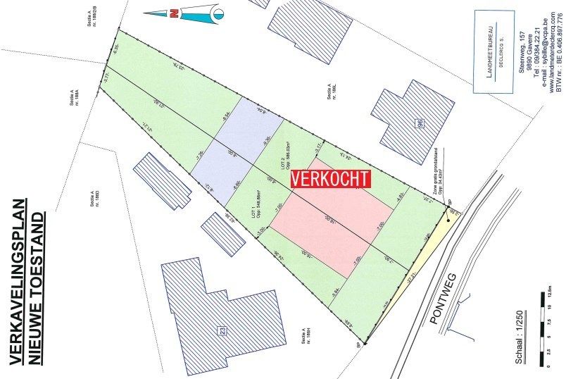 Grond te koop Pontweg 94 - LOT/1 - 9890 Gavere
