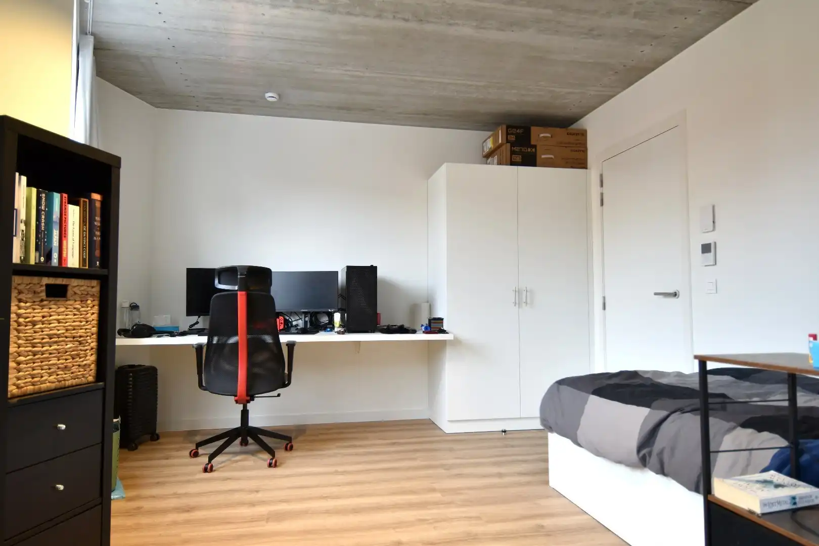 Studentenkamer (25,5 m²) te koop in "Residentie Amand 47" op het Sint-Amandsplein te Kortrijk foto 3