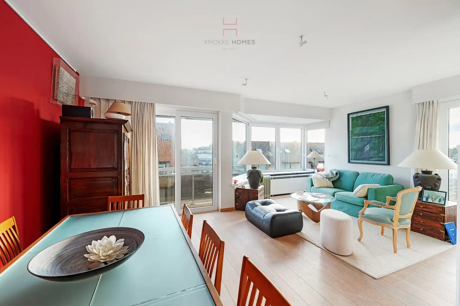 Drie slaapkamer appartement met zijdelings zeezicht en met 4 zonnige terrassen foto 4