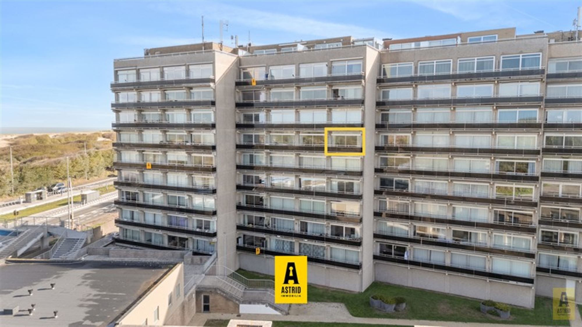 1 slaapkamer – 2 balkon met zeezicht – topligging nabij zee en duinen foto 3