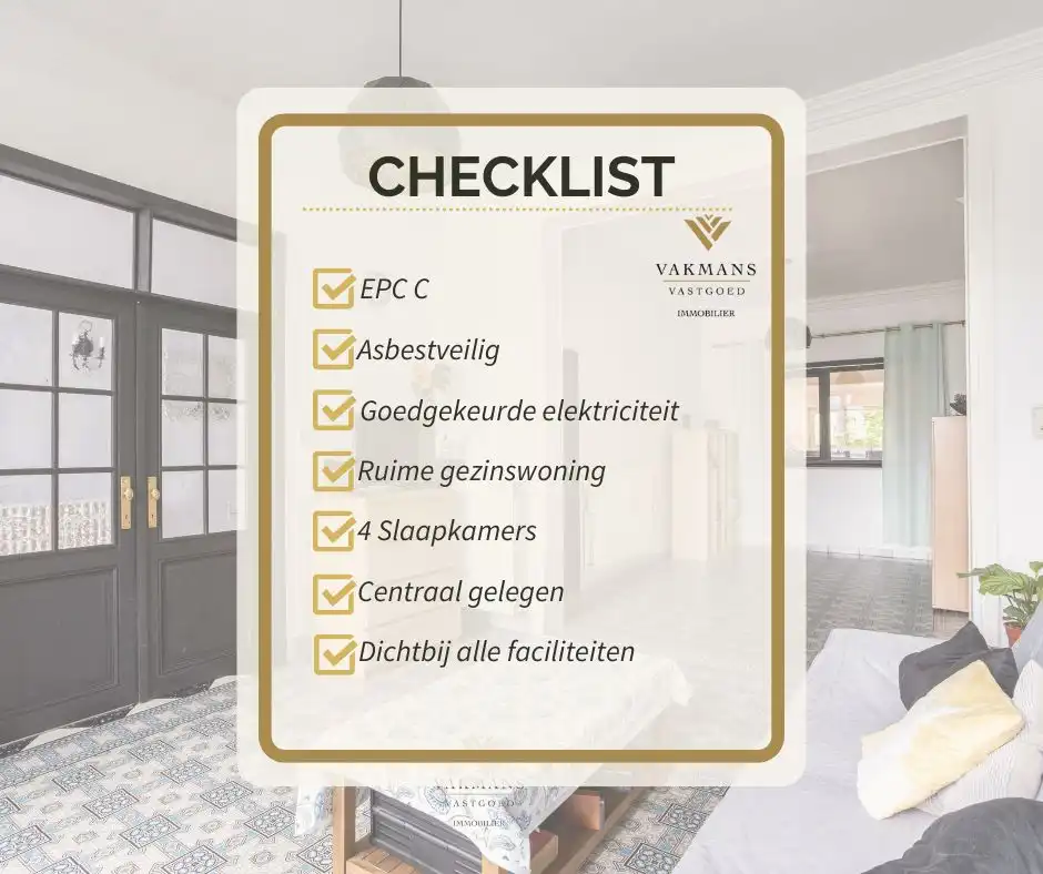 Ruime gezinswoning met 4 slaapkamers, tuin en eigen parkeerplaats. foto 2