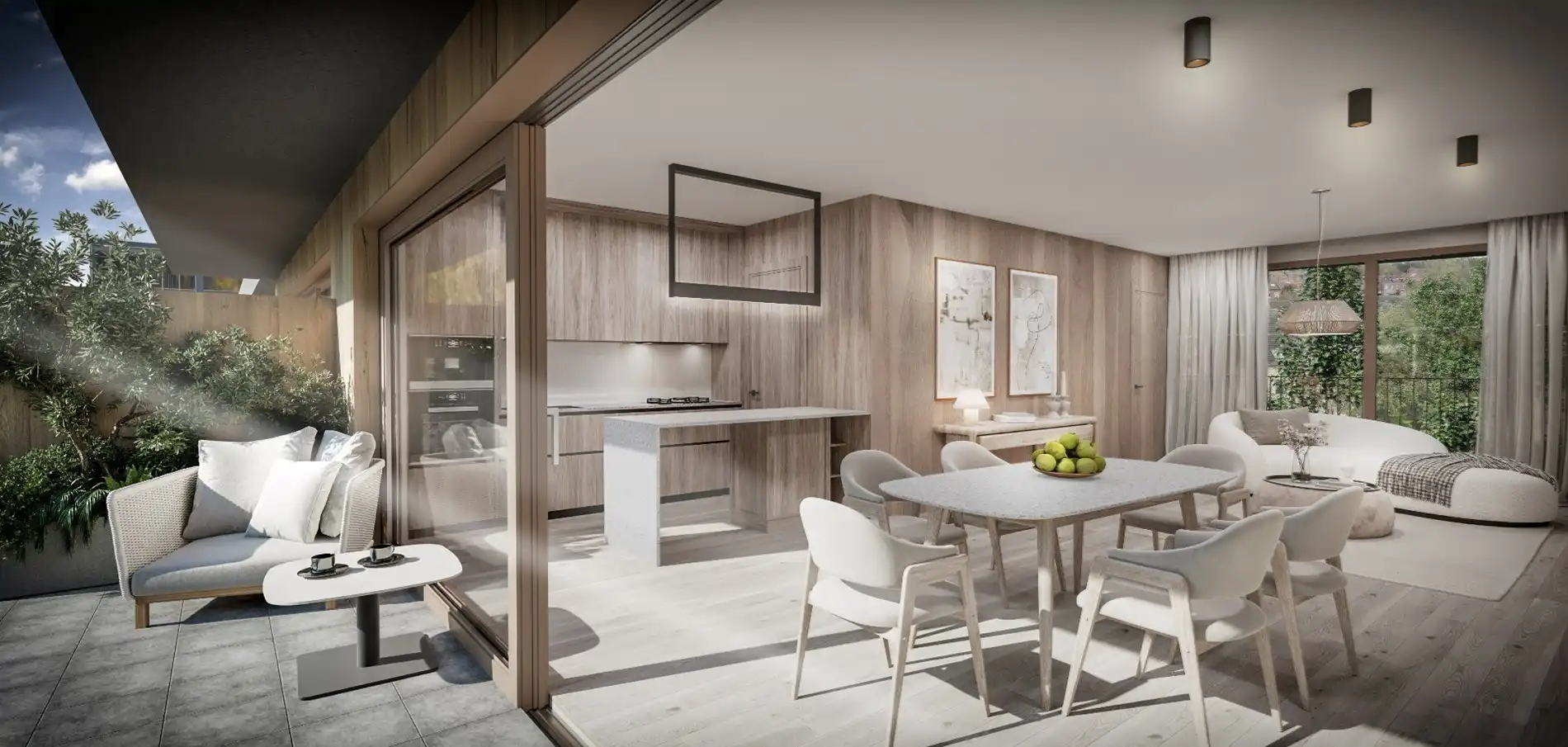 APPARTEMENT met terras, 69m², 1 slaapkamer - Res. Rongese-Park foto 8