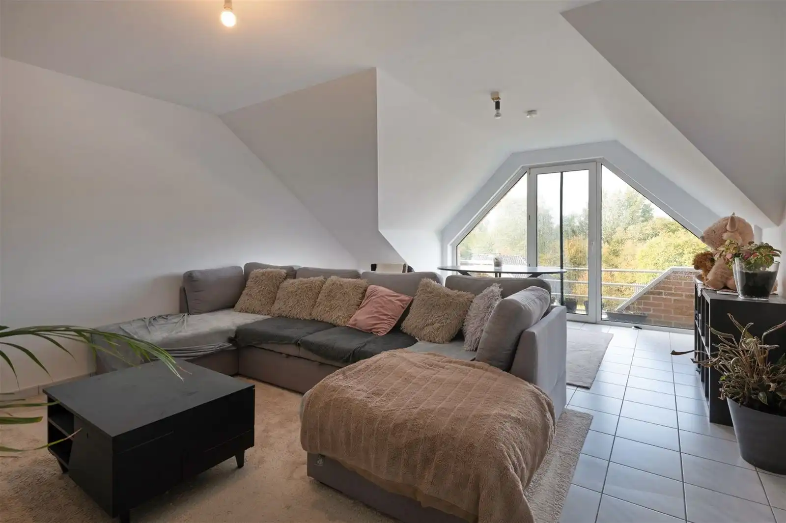 Hoofdfoto van de publicatie: Lichtijke penthouse met terras en garagebox