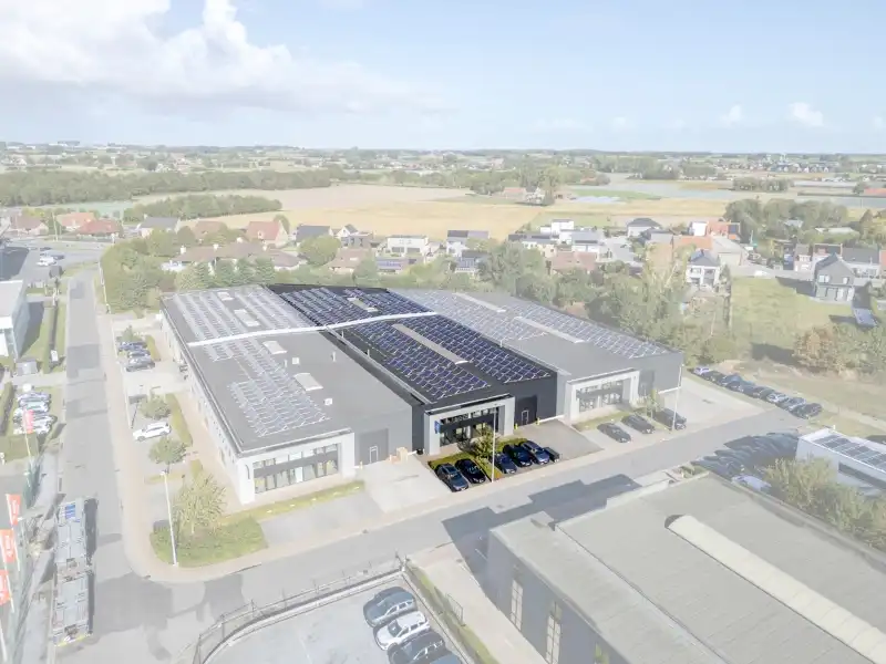 Instapklaar bedrijfsgebouw op strategische ligging te huur in Roeselare foto {{pictureIndex}}