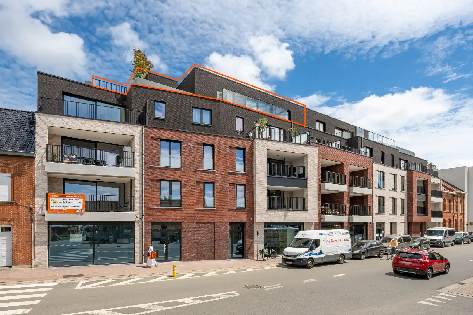 Unieke penthouse CENTRUMLIGGING ! foto {{pictureIndex}}
