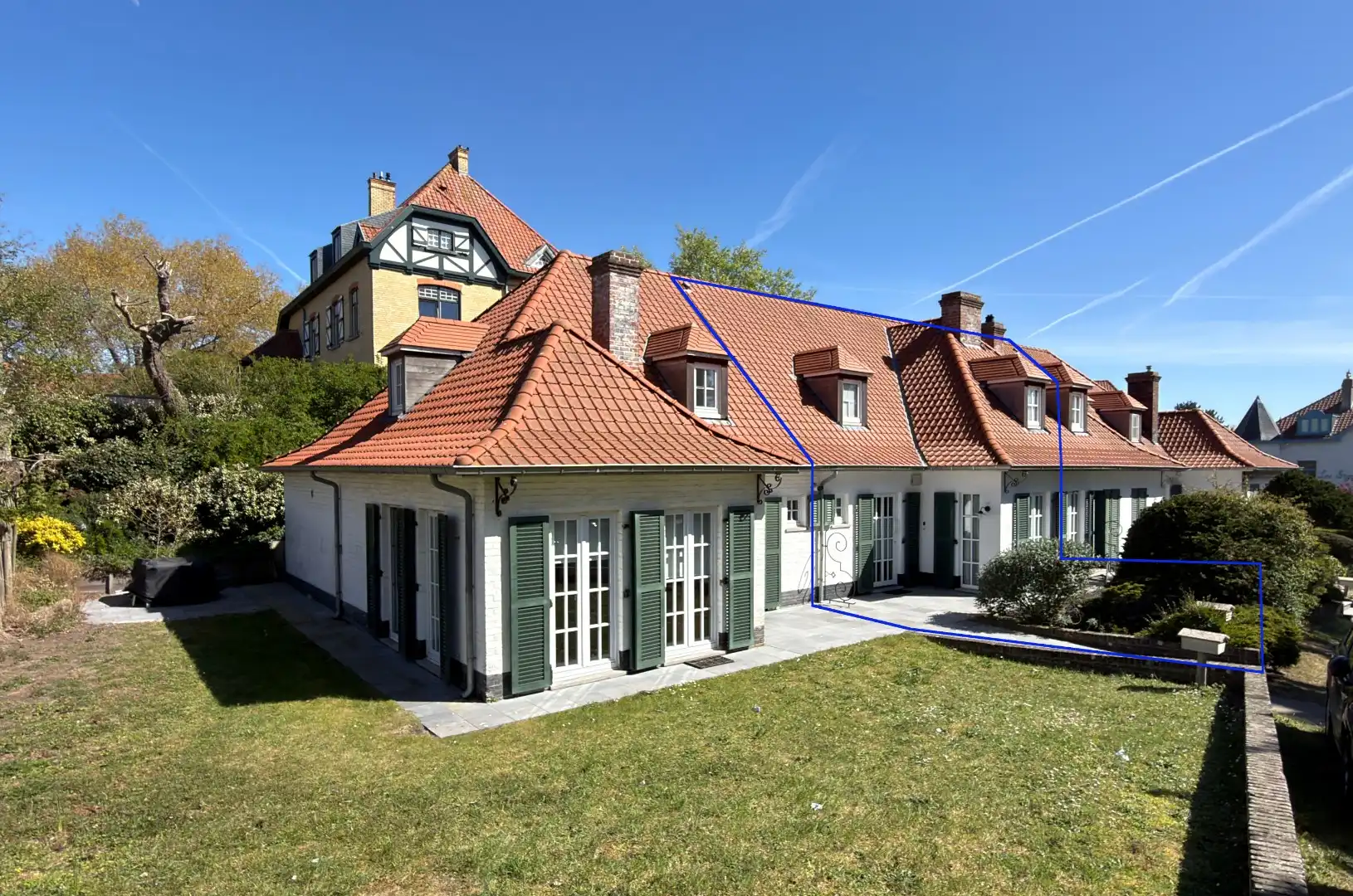 Villa Waterding — opgeknapte gezinswoning in het hart van de Concessiewijk, De Haan foto {{pictureIndex}}