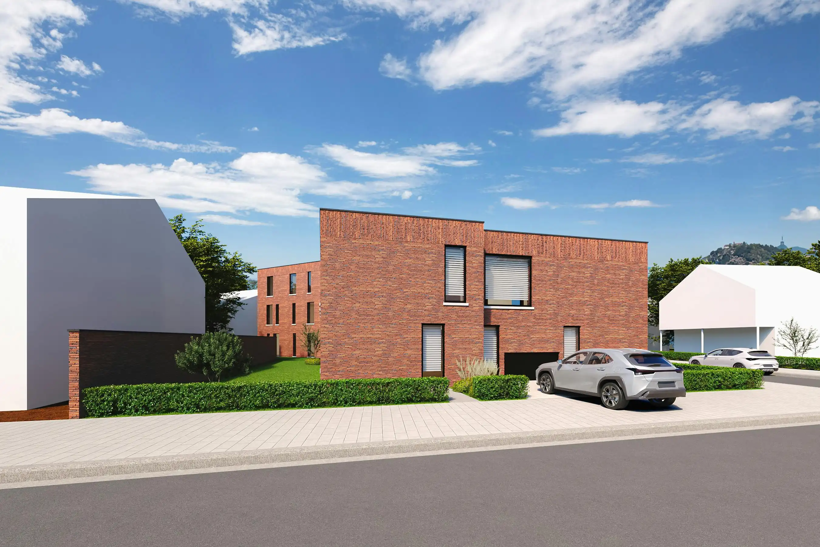 Nieuwbouwproject in Genk met 3 woningen en 5 appartementen foto {{pictureIndex}}