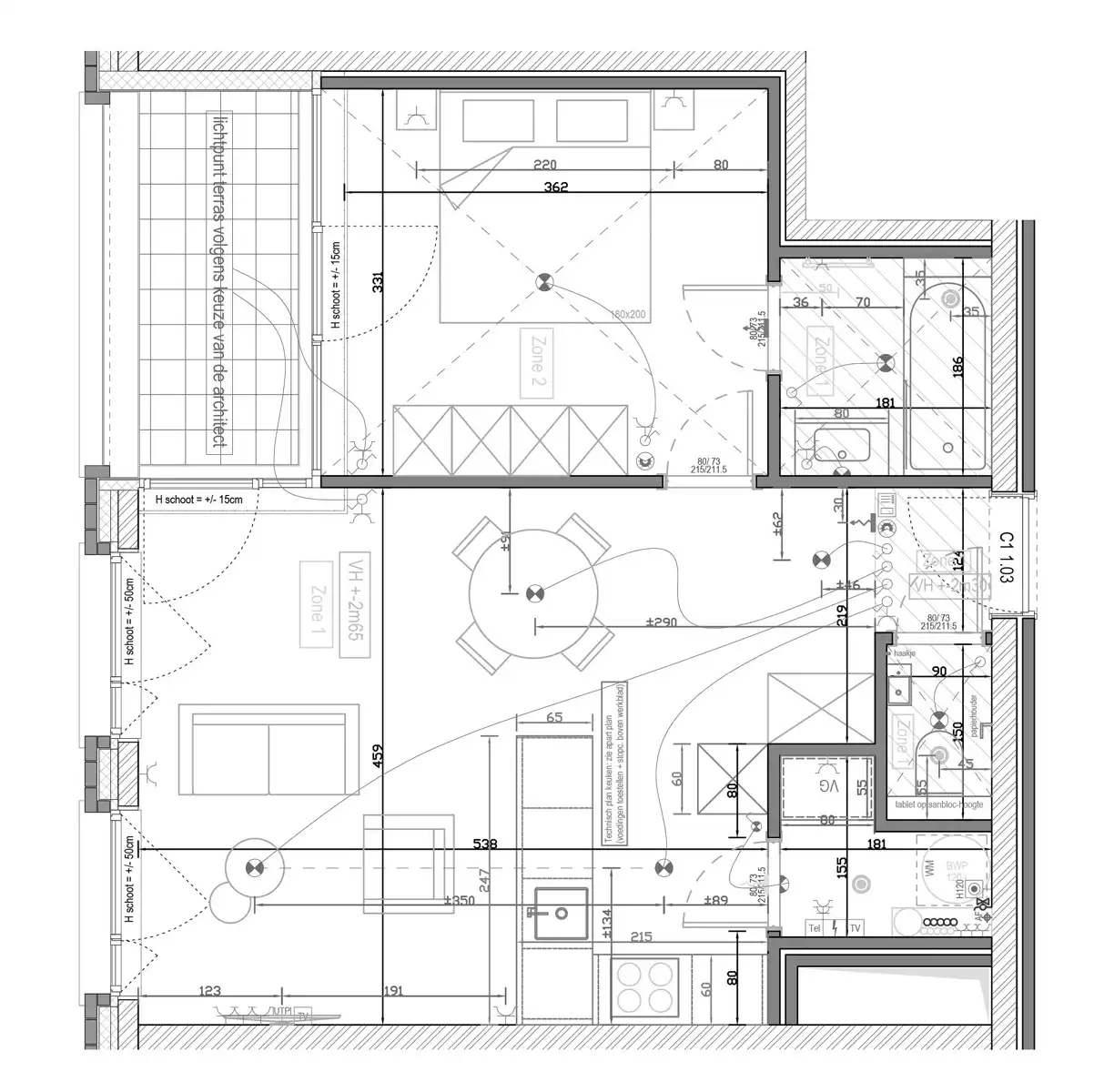 Prachtig gemeubeld 1- kamer appartement met mooi terras foto 11