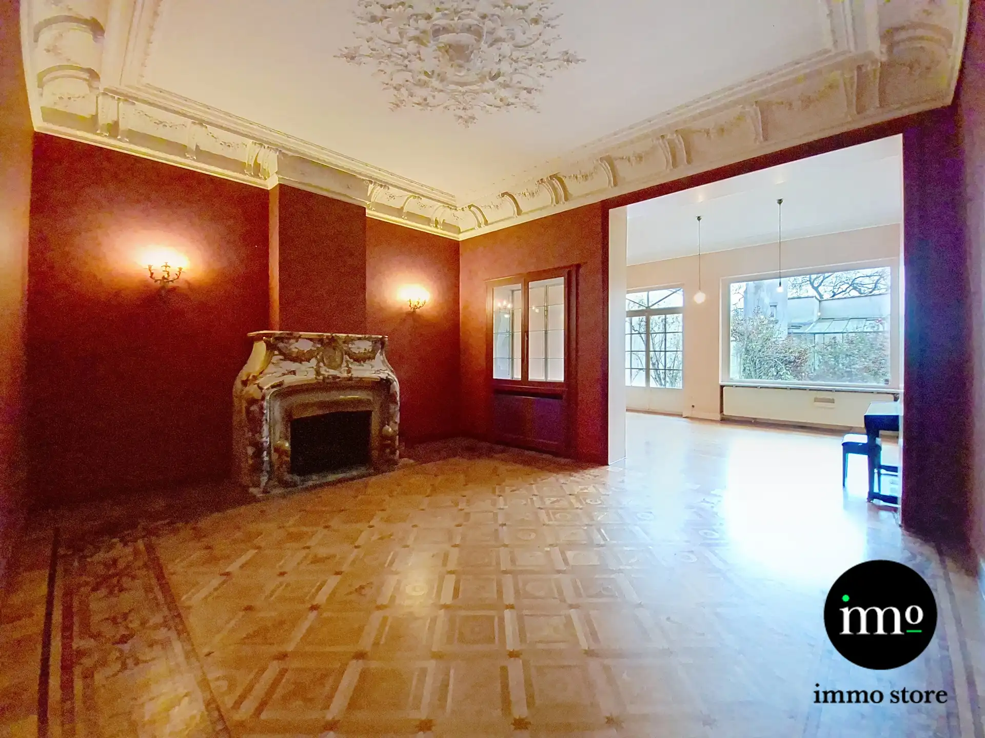 Hôtel de Maître (1916) in Eclectische Art Deco-stijl foto 8