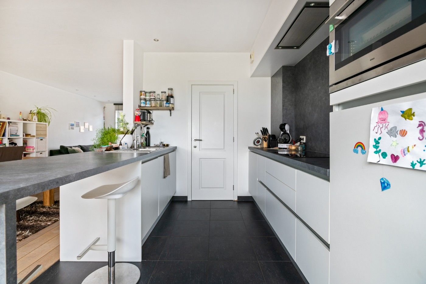 Recente HOB met 3 à 4 slpk., inpandige garage en toffe tuin foto 9