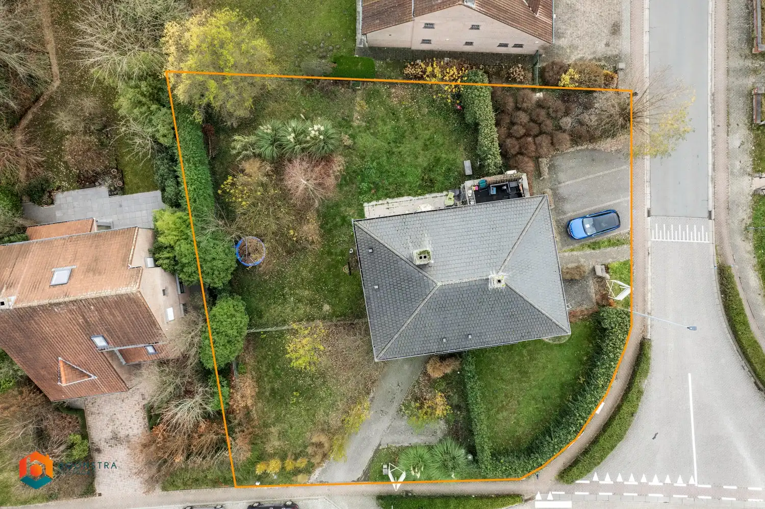 Ruime woning met bureel/polyvalente ruimte voor vrij beroep op 893 m² te Boortmeerbeek foto 20