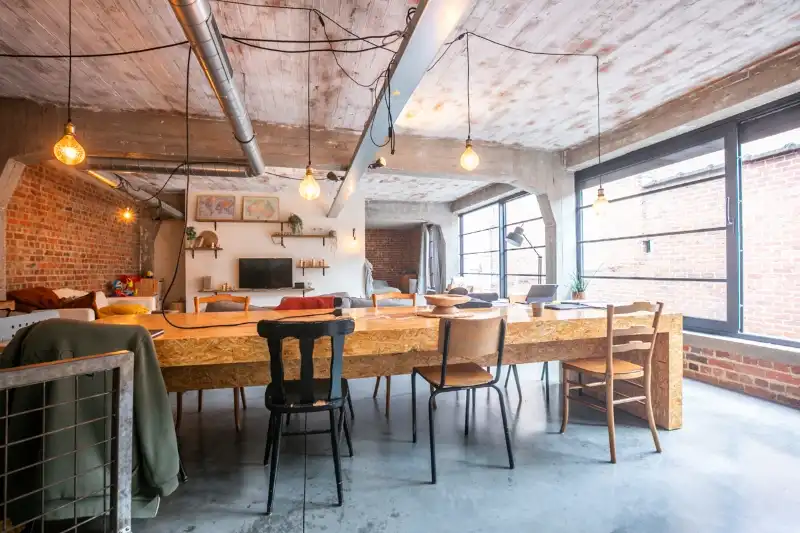 Centraal gelegen loft met 3 slaapkamers (meer mogelijk), garage voor 4 wagens, groot terras...(Energielabel A, elektriciteit goedgek...) foto 13