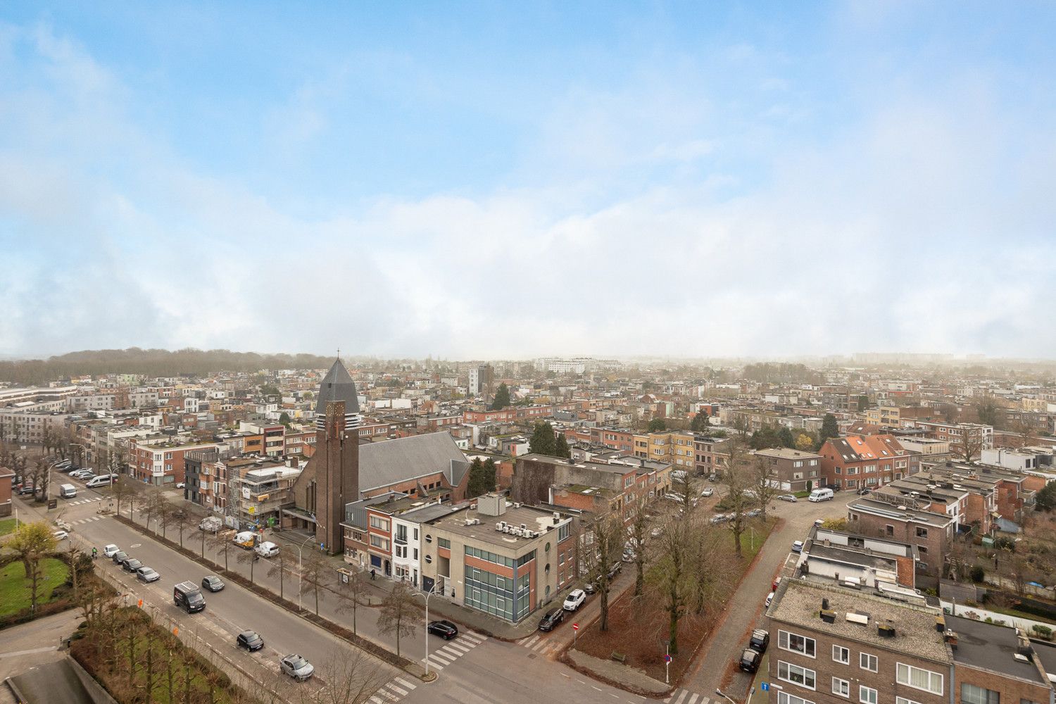 3-slk appartement te Berchem met panoramisch zicht over de Groenenhoek foto 24