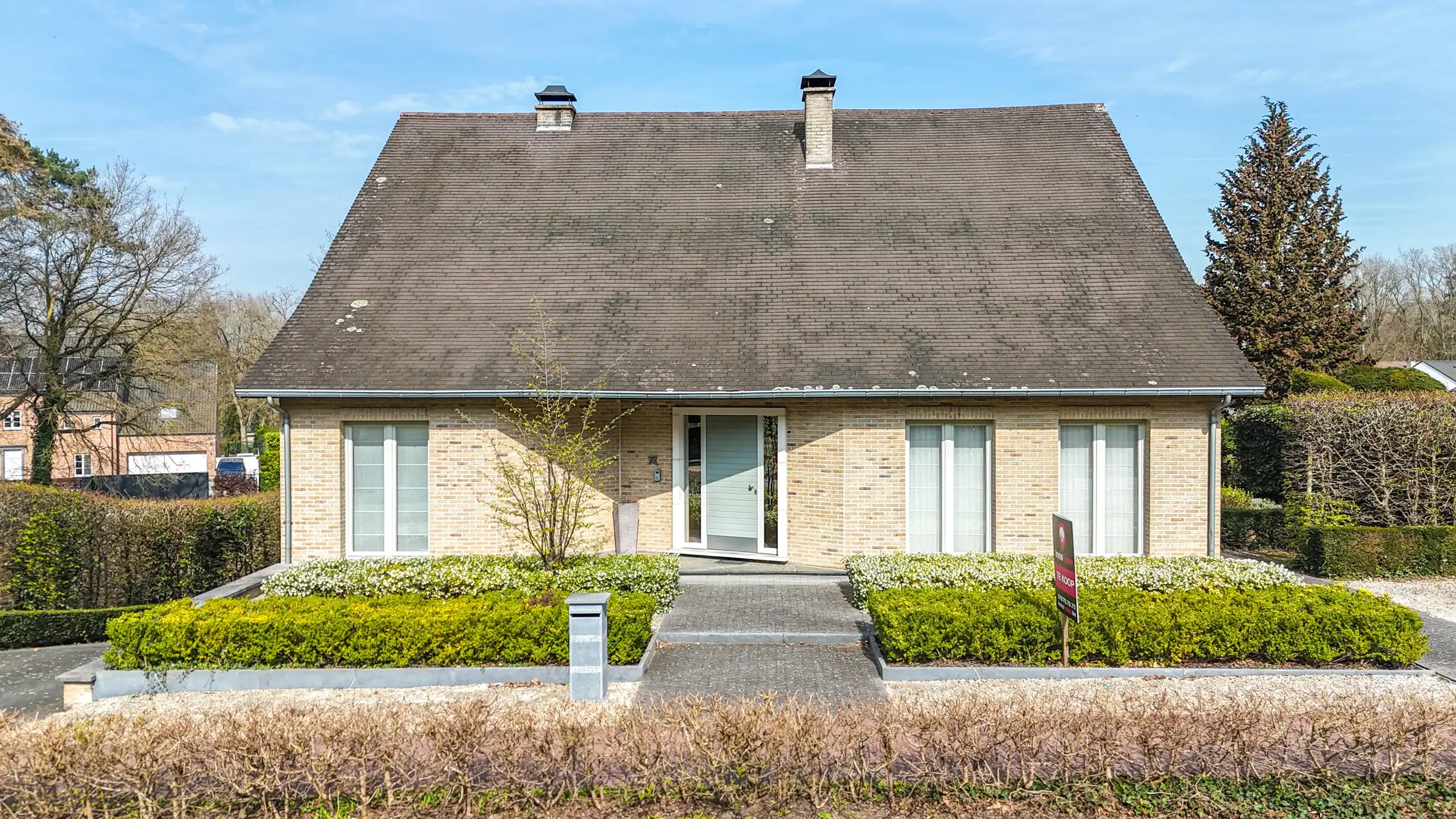 Hoog afgewerkte woning met 4 slpkms en kelder op 6are ! foto 55