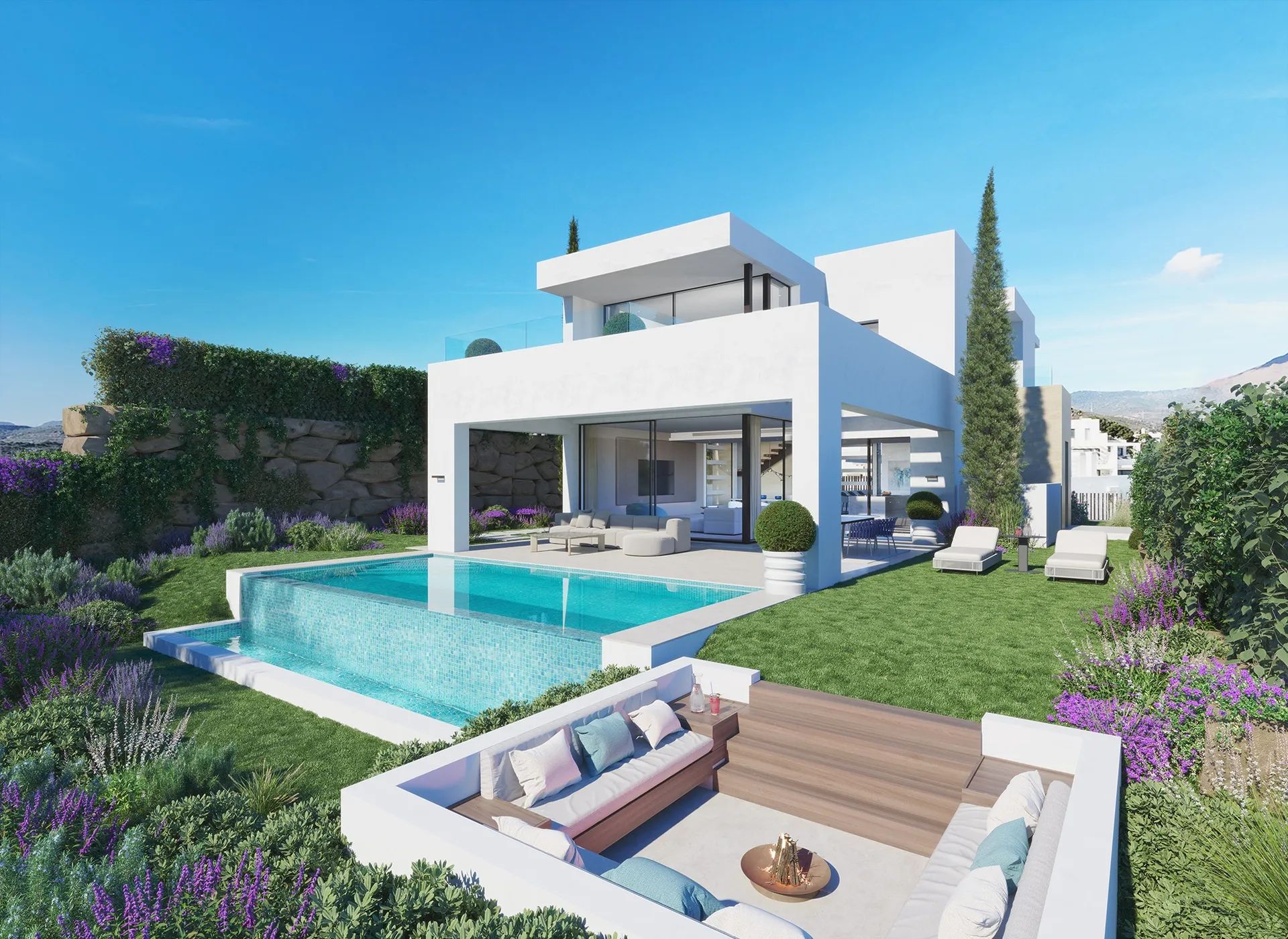 Exclusieve collectie van prachtige villa's in Estepona Golf - zeer ruime woningen met fantastisch zicht! foto 1