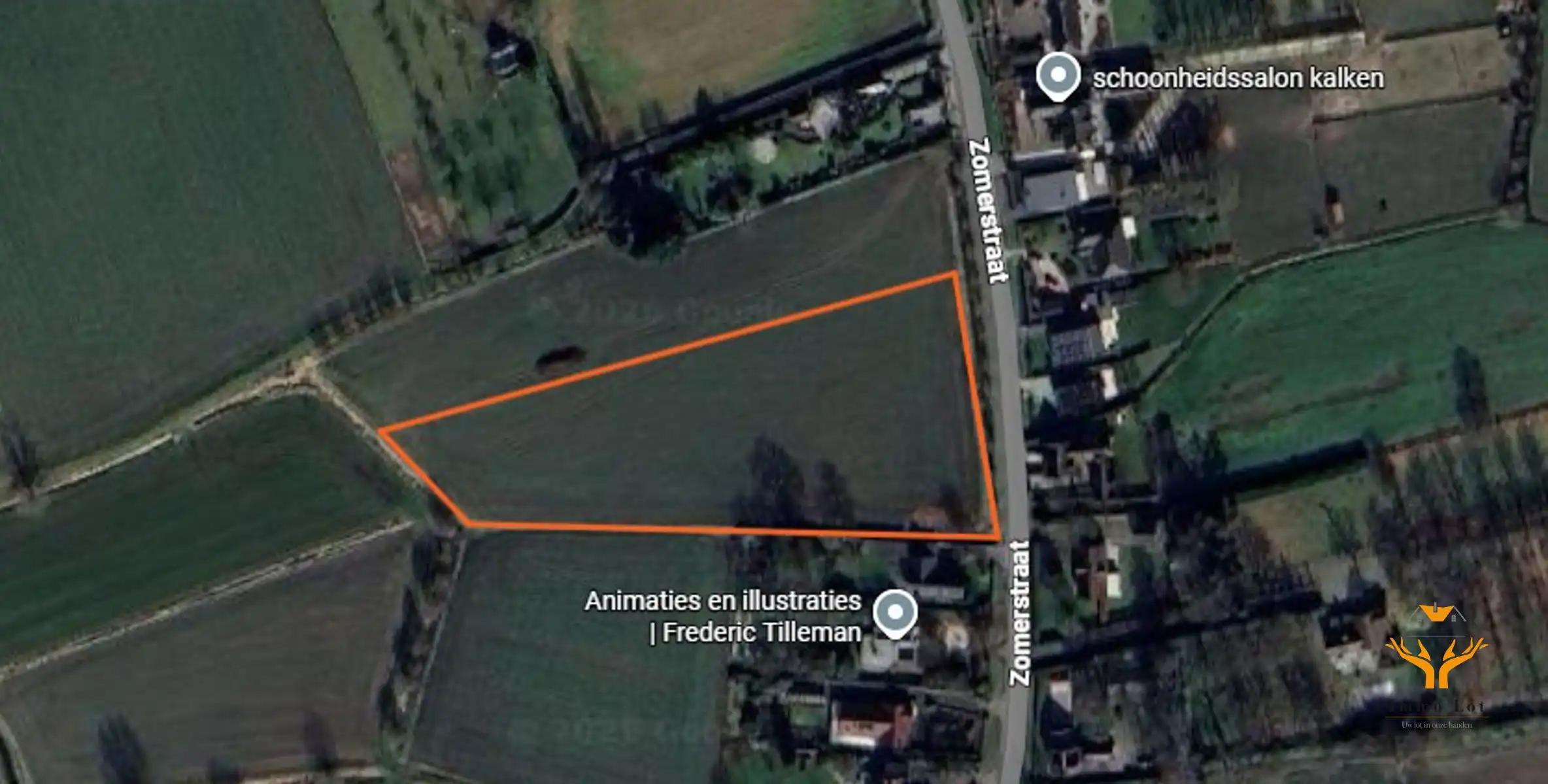 Landbouwgrond van 8 562 m² in Kalken foto 4