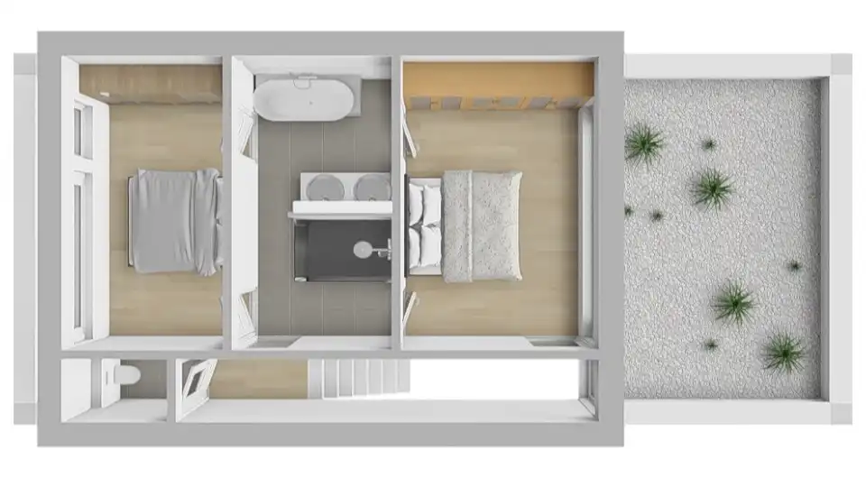 Bouwgrond 813m2 voor open bebouwing foto 7