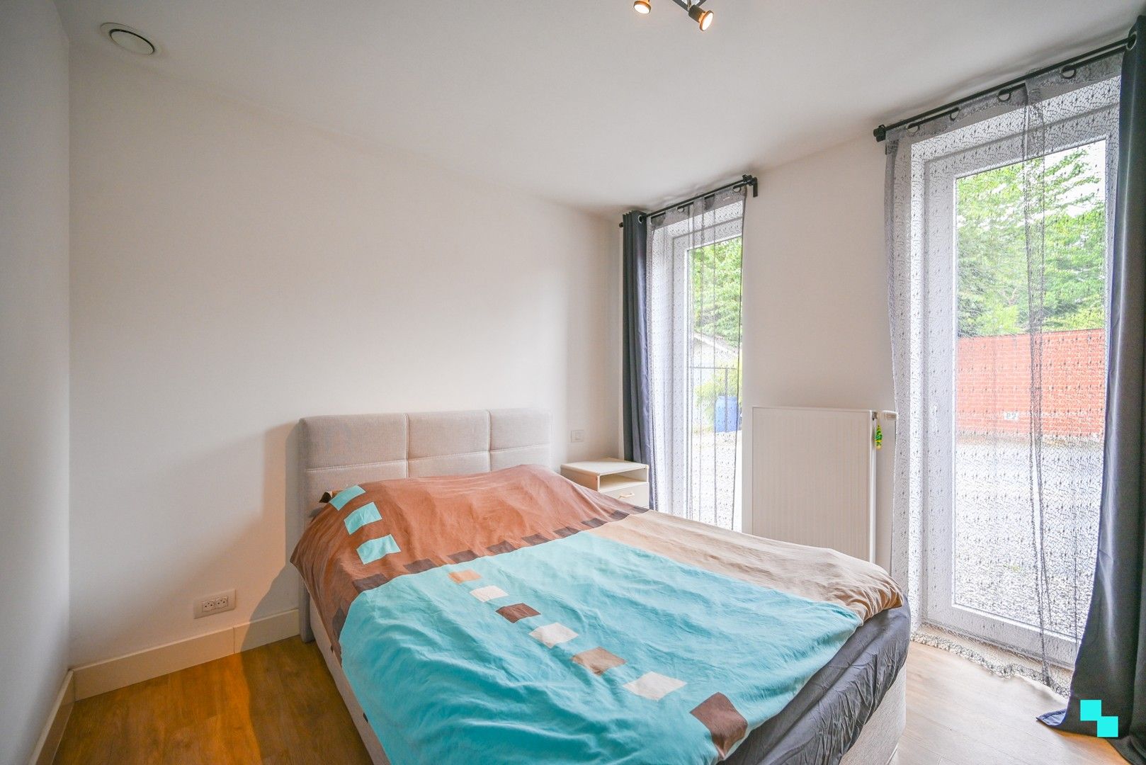 Gelijkvloers tweeslaapkamerappartement met terras in Wielsbeke foto 9