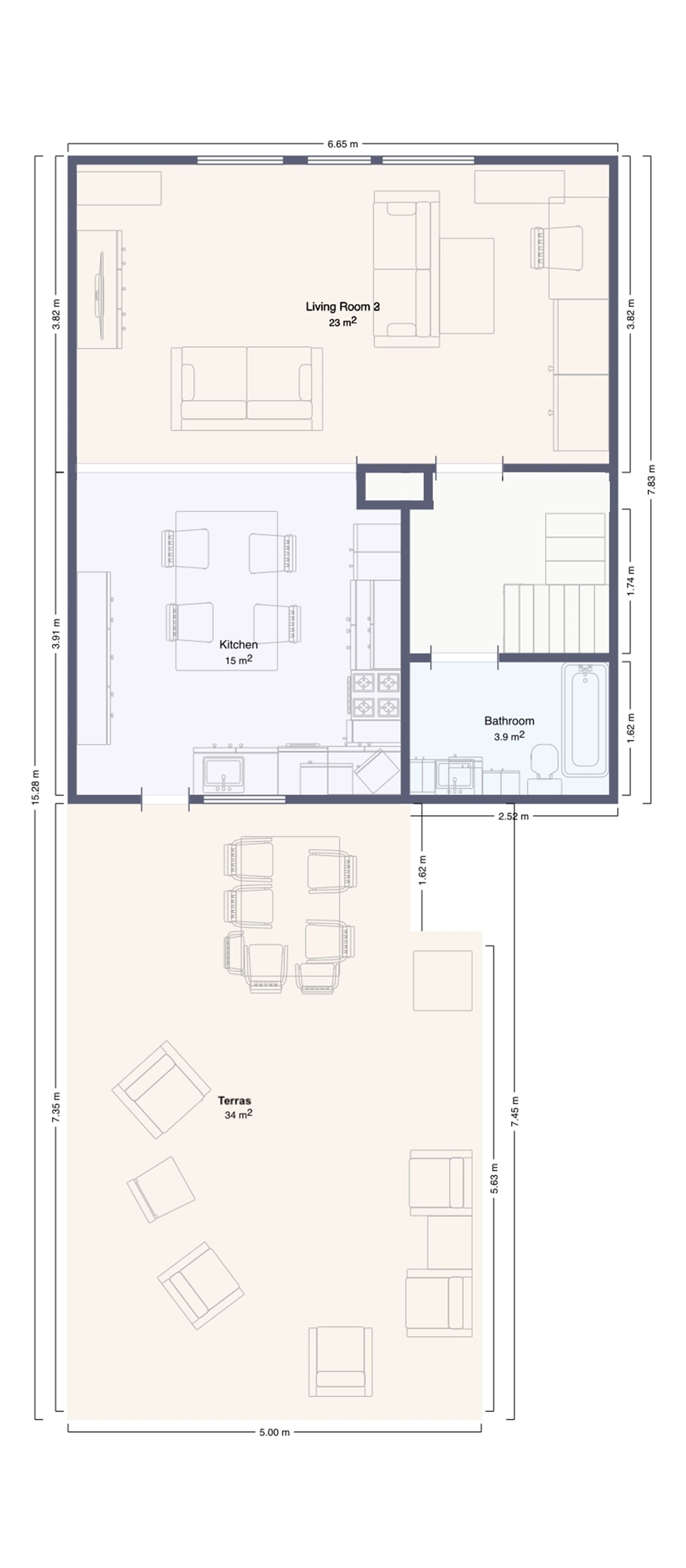 Duplex appartement in Centrum Schoten foto 17