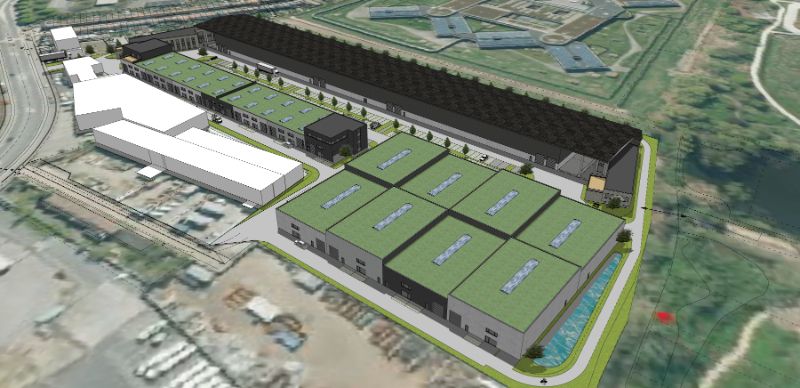 Modern nieuwbouw magazijn met kantoorruimte in Gent foto 11