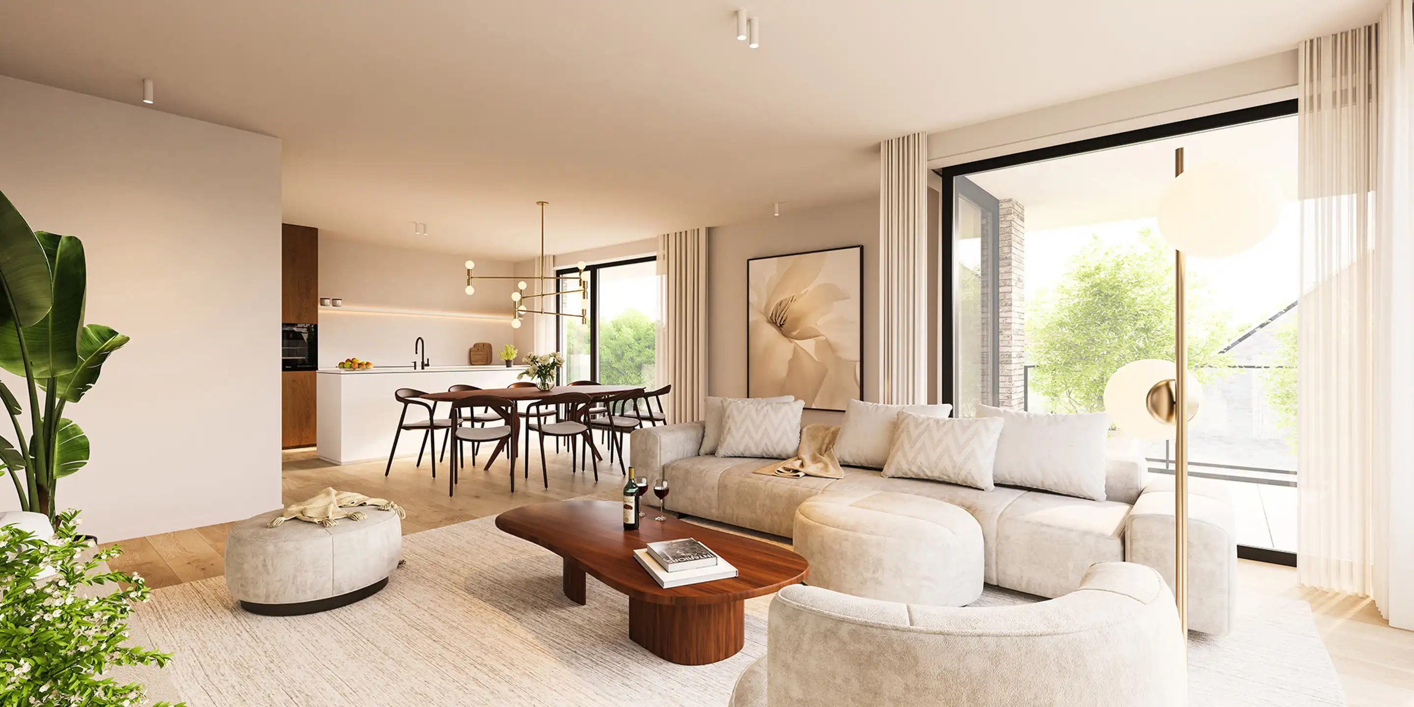 Gelijkvloers appartement 1.04 met terras - 6% btw mogelijk foto 15