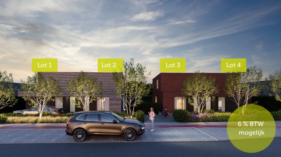 Tijdloze halfopen nieuwbouwwoningen - aankoop mogelijk aan 6% btw foto 2