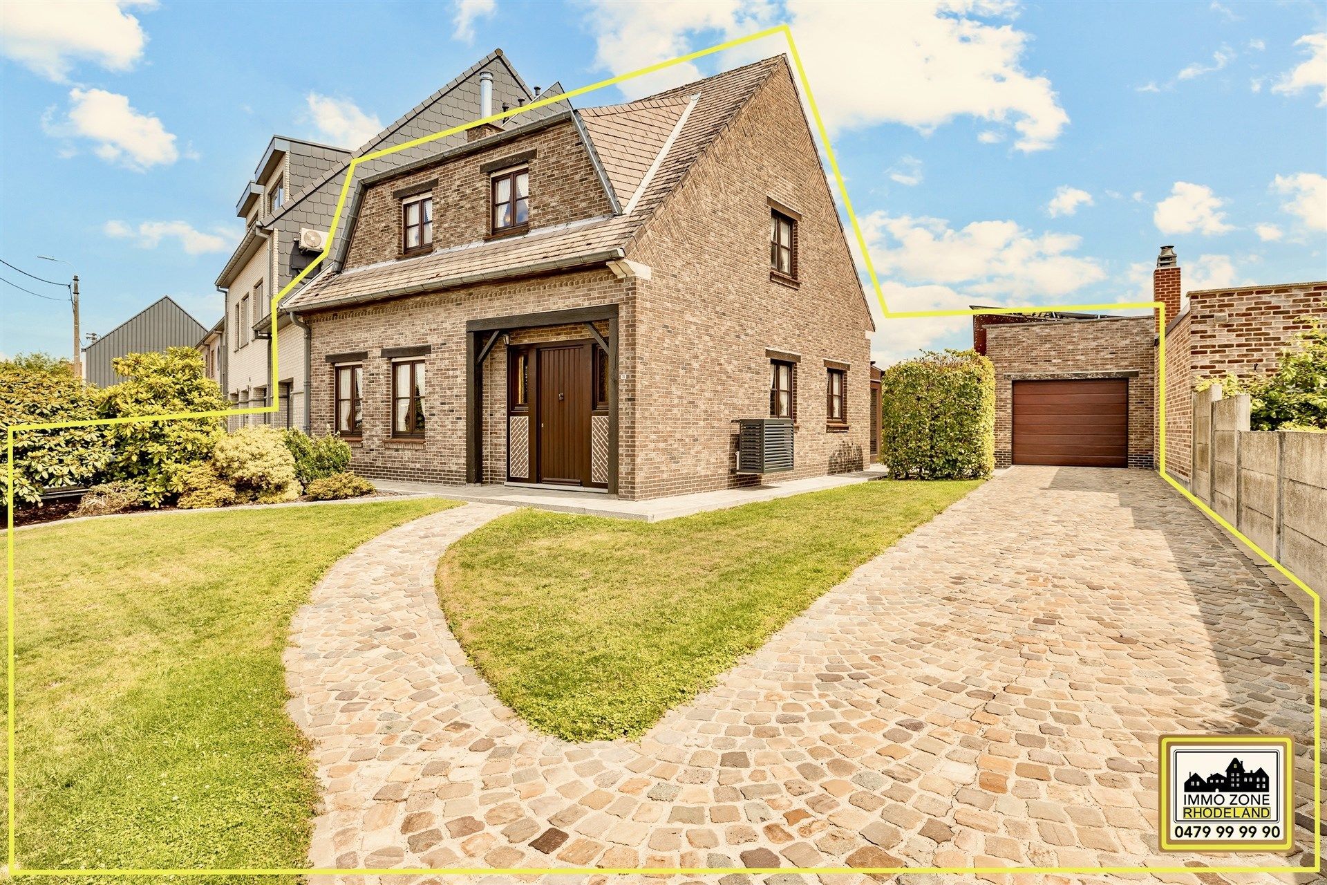 Heel solide halfopen woning met 3 slpks en prachtige tuin foto {{pictureIndex}}