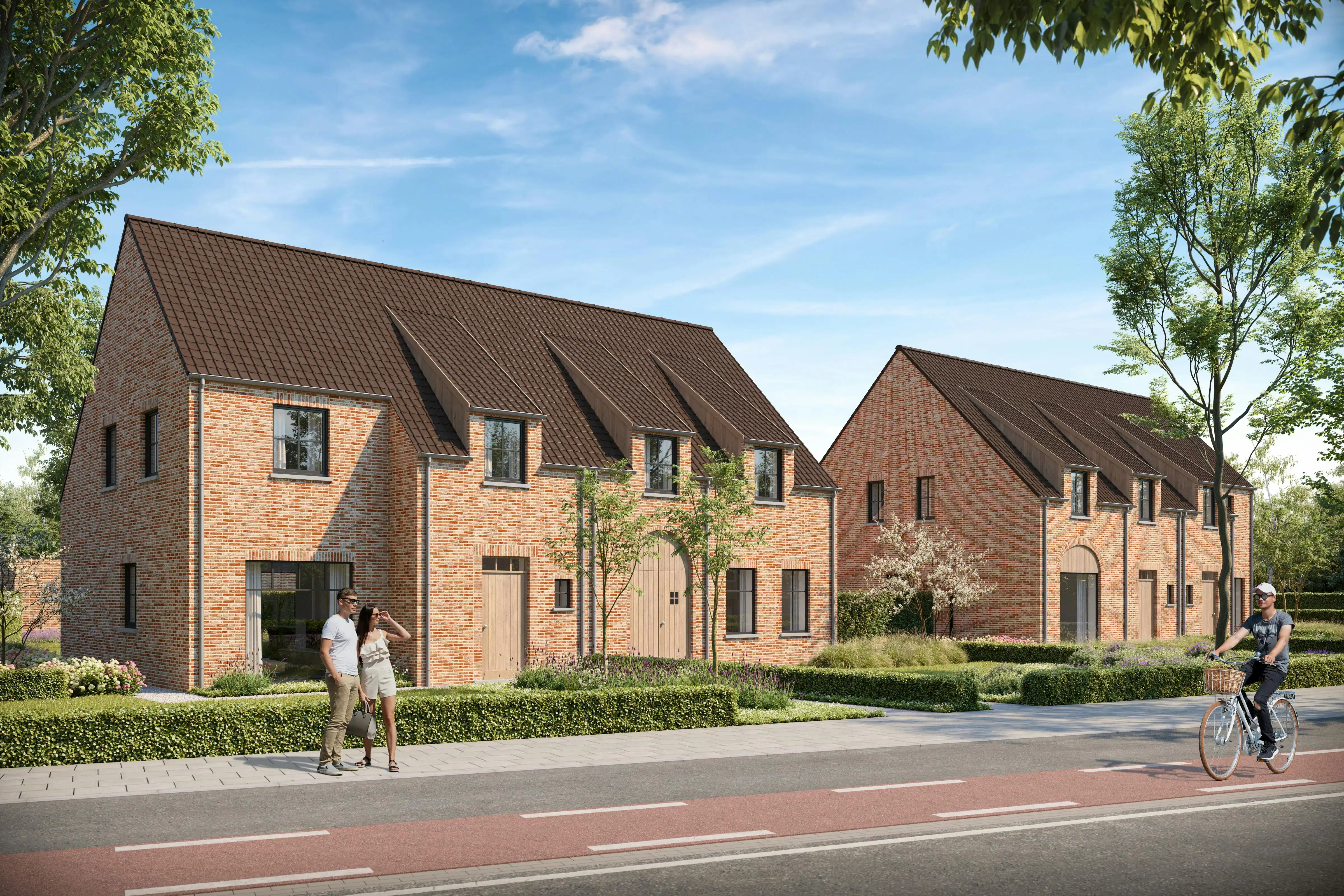 Nieuwbouw (6%) te koop in Elverdinge met 3 kamers en dubbele garage foto 2