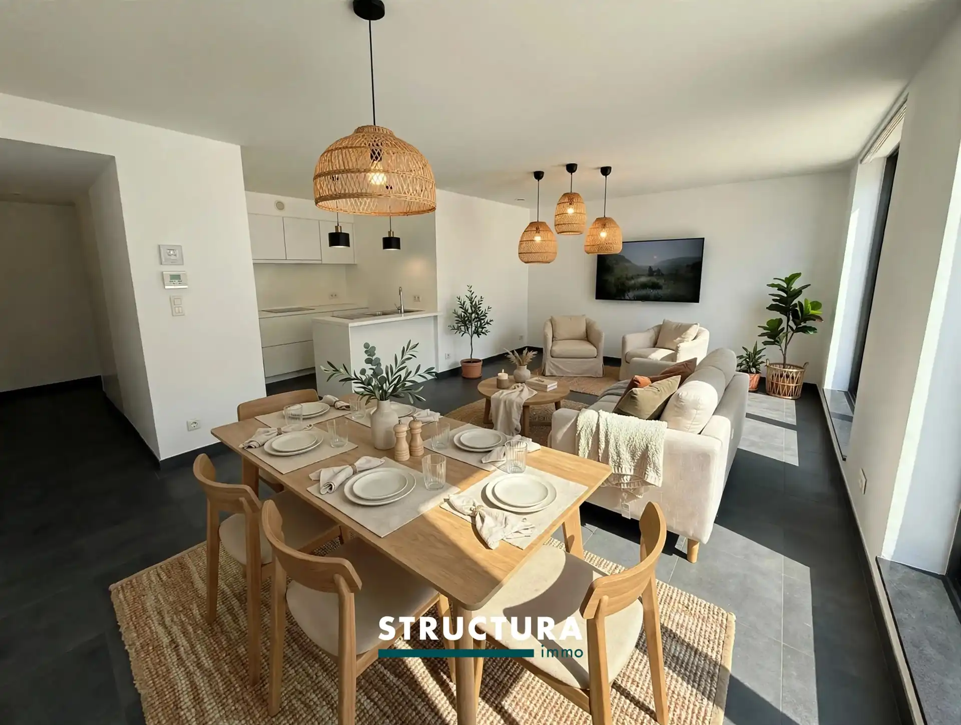 Appartement met ruim terras, staanplaats aan de Markt foto 4