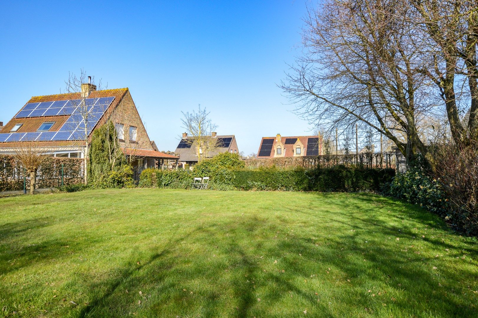 Bouwgrond van 479 m² voor open bebouwing in hartje Veldegem foto 4