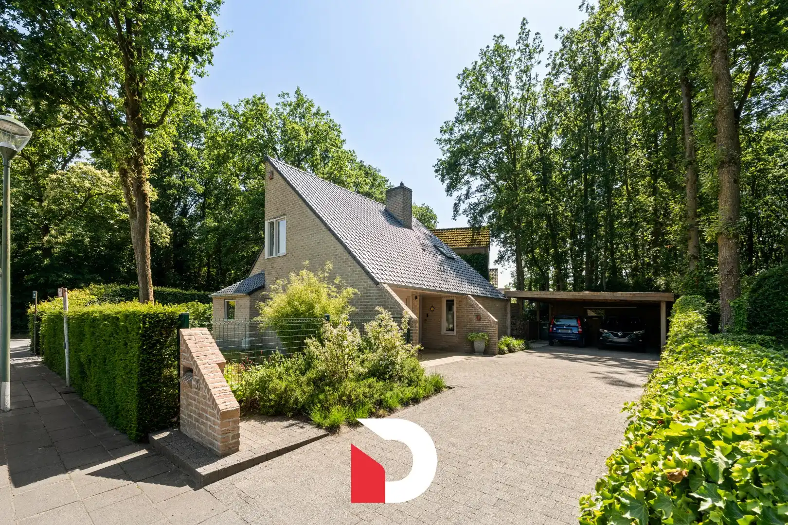 Instapklare vrijstaande woning met 3 slk grenzend aan Paalbos en gemene weidebeek foto 26